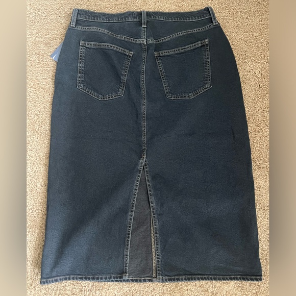 NWT Universal Thread Denim Skirt - Size 12 - Black Wash - Picture 5 of 5